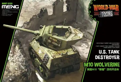 WORLD WAR TOON LITH TANK M10 WOLVERINE Koop Vandaag