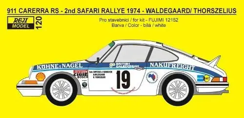 Exclusieve Aanbieding PORSCHE 911 CARRERA 2.7RS SAFARI 1974 WALDEGAARD