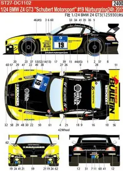 Koop Online BMW Z4 GT3 SCHUBERT