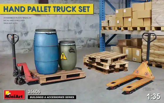 HAND PALLET TRUCK SET Betaalbaar