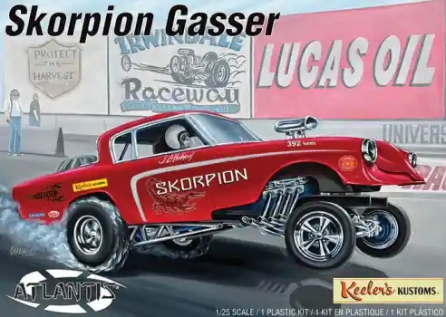 Nieuw KEELERS KUSTOMS SKORPION GASSER