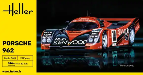 PORSCHE 962 Direct Verzonden