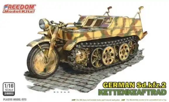 WWII GERMAN SDKFZ 2 KETTENKRAFTRAD Bestseller