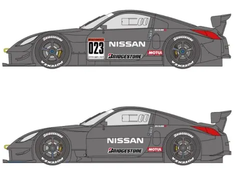 Z TEST CAR 2004-05 FOR "XANAVI NISMO Z" AND "CALSONIC IMPUL Z" BY T. Koop Online