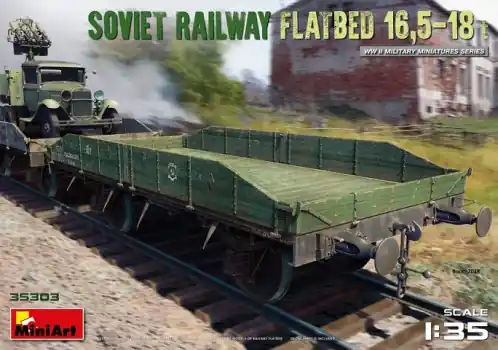 Betrouwbaar SOVIET RAILWAY FLATBED 16,5T