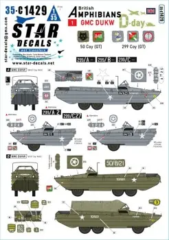 Gereduceerde Prijs D-DAY DUKW. BRITISH AMPHIBIANS 1.