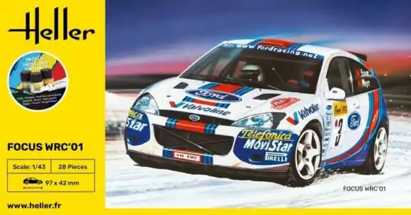 FORD FOCUS WRC‘01 STARTER KIT Hoge Kwaliteit