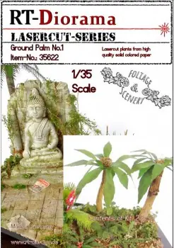 Koop Online LASERCUT PLANTS GROUND PALM NO.1