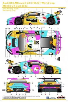 Exclusieve Aanbieding AUDI R8 LMS EVO II GT3 FIA GT WORLD CUP MACAU GT CUP 2023