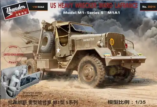 US HEAVY WRECKER WARD LAFRANCE MODEL M1 - SERIES 5 M1A1 - BONUS EDITION Speciale Aanbieding