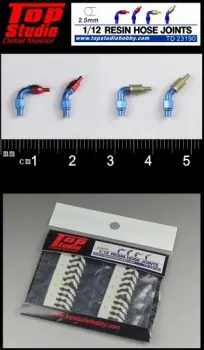 Lage Kosten 2.5MM RESIN HOSE JOINTS