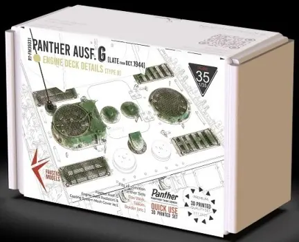 Voordeelprijs PANTHER AUSF.G [LATE FROM OCT.1944] ENFINE DECK DETAILS [TYPE B]