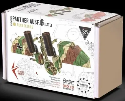 Speciale Aanbieding PANTHER AUSF.G [LATE] REAR DETAILS