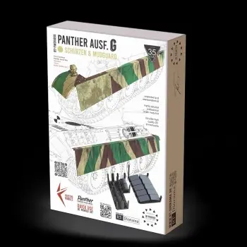 PANTHER AUSF.G SCHÜRZEN & MUDGUARD Laatste Versie