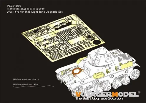 Direct Beschikbaar FRENCH LIGHT TANK R35
