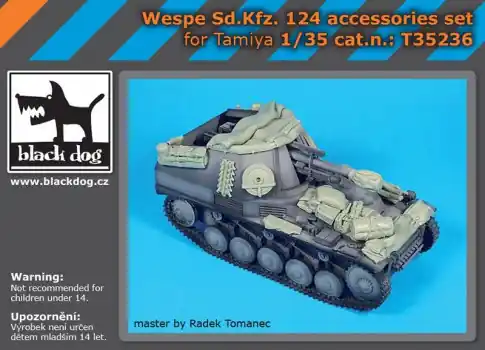 Rechtstreeks Van De Fabrikant WESPE SD. KFZ. 124 ACCESSORIES SET