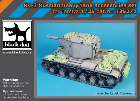 KV-2 RUSSIAN HEAVY TANK ACCESSORIES SET Weekendaanbieding