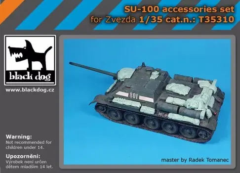 SU-100 ACCESSORIES SET FOR ZVEZDA Speciale Aanbieding