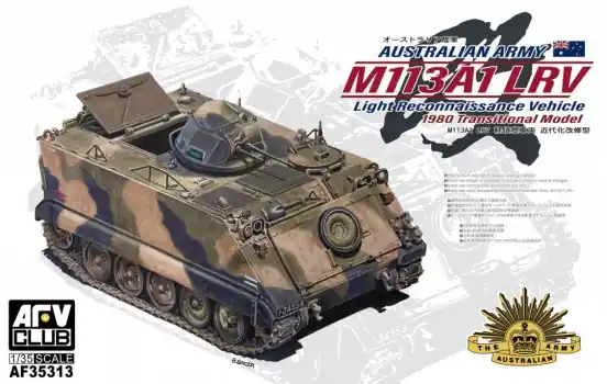 Laatste Versie M113A1 LRV LIGHT RECONNAISSANCE VEHICLE 1980 TRANSITIONAL MODEL AUSTRALIAN ARMY