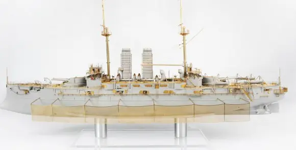 JAPANESE BATTLESHIP MIKASA 1905 Rechtstreeks Van De Fabrikant