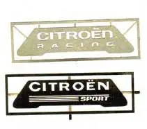 STENCILS / POCHOIRS FOR CITROEN WRC Beste Prijs