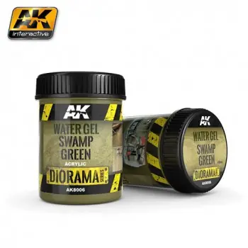 WATER GEL - SWAMP GREEN - 250ML Beperkte Voorraad