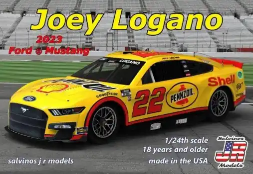TEAM PENSKE 2023 JOEY LOGANO FORD MUSTANG PRIMARY Direct Verzonden