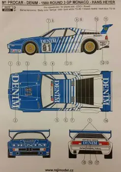 BMW M1 PROCAR 1980 HEYER DENIM Laatste Kans