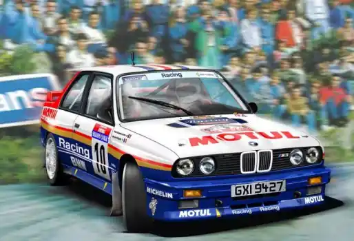 Aanbieding BMW M3 TOUR DE CORSE 1989 LOGO BASTOS