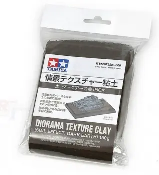 Beperkte Voorraad DIORAMA TEXTURE CLAY (SOIL EFFECT, DARK EARTH)