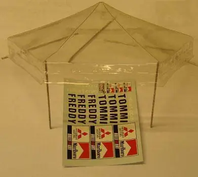 ASSISTANCE TENT / TENTE D‘ASSISTANCE MITSUBISHI Gereduceerde Prijs