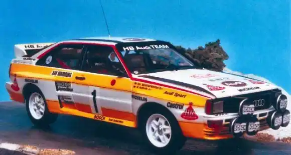 AUDI QUATTRO GR B MONTE CARLO 1984 ROHRL Goedkoop
