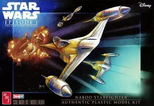 STAR WARS THE PHANTOM MENACE N-1 NABOO STARFIGHTER Merkproduct