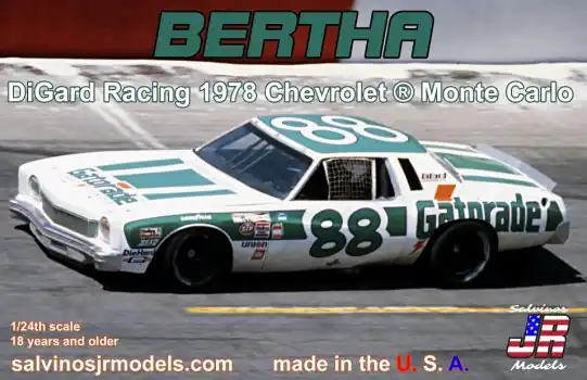 Betaalbaar DIGARD RACING 1978 CHEVROLET MONTE CARLO BERTHA