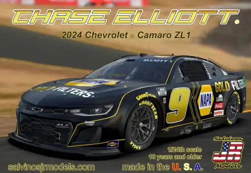 HENDRICK MOTORSPORTS 2024 CHASE ELLIOTT CAMARO NAPA GOLD Voordeelprijs