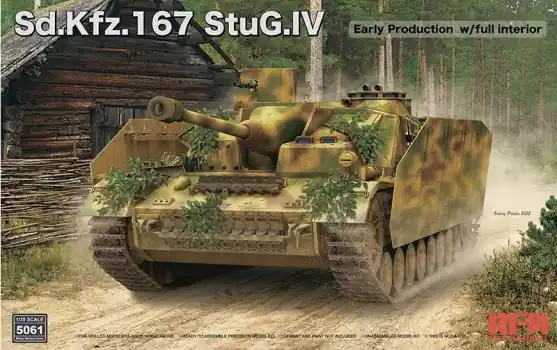SDKFZ.167 STUG IV EARLY PRODUCTION WITH FULL INTERIOR Weekendaanbieding