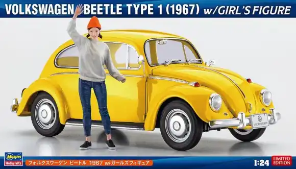 VOLKSWAGEN BEETLE TYPE1 (1967) W/GIRL‘S FIGURE Hete Deal