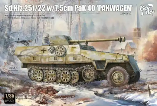 Finale Uitverkoop SD. KFZ. 251/22 WITH/7.5CM PAK40 "PAKWAGEN"
