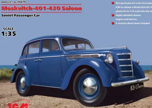 Gereduceerde Prijs MOSKVITCH 401-420 SALOON
