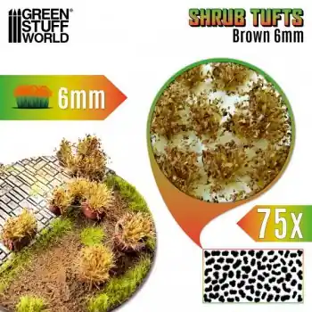 TUFTS MATORRAL - BROWN SHRUB TUFT 6MM Lage Prijs
