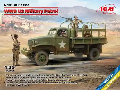 WWII US MILITARY PATROL Alleen Vandaag