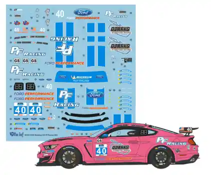 Actieprijs FORD MUSTANG GT4 PF RACING 2022