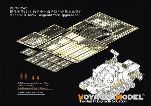 Actieprijs MODERN US M247 SERGEANT YORK UPGRADE SET (FOR TAKOM 2160)