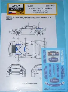 Actieprijs LANCIA STRATOS HF ROTHMANS RACE RALLYE 1981
