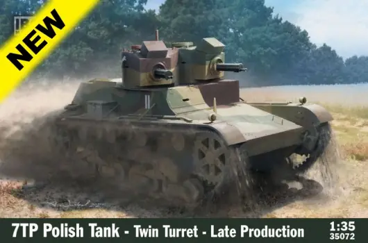 Koopje 7TP POLISH TANK TWIN TURRET