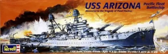 USS ARIZONA PACIFIC FLEET BATTLESHIP Dagaanbieding