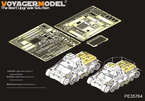 WWII GERMAN PZ BEF.WG.I COMMAND TANK (SD. KFZ. 265) Hoge Kwaliteit