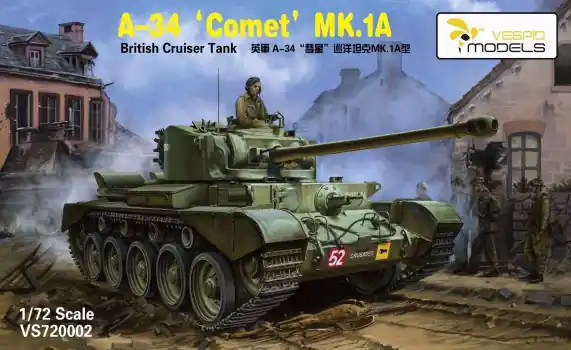 BRITISH A-34 COMET MK.1A CRUISER TANK Express Levering