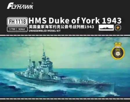 Alleen Vandaag BATTLESHIP HMS DUKE OF YORK 1943