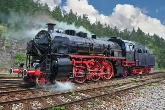 Beperkt Aanbod EXPRESS LOCOMOTIVE S3/6 BR18(5) WITH TENDER 2‘2‘T